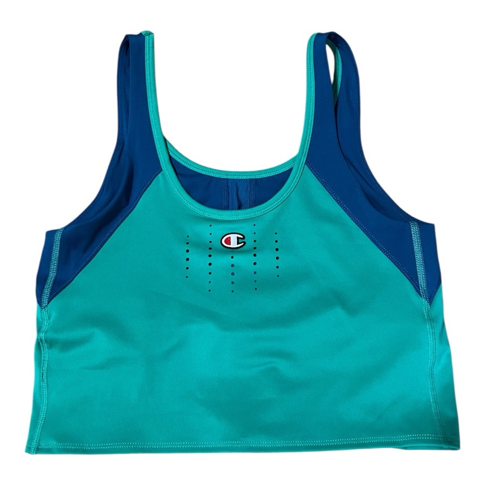 Champion Blue Performance Racerback Top